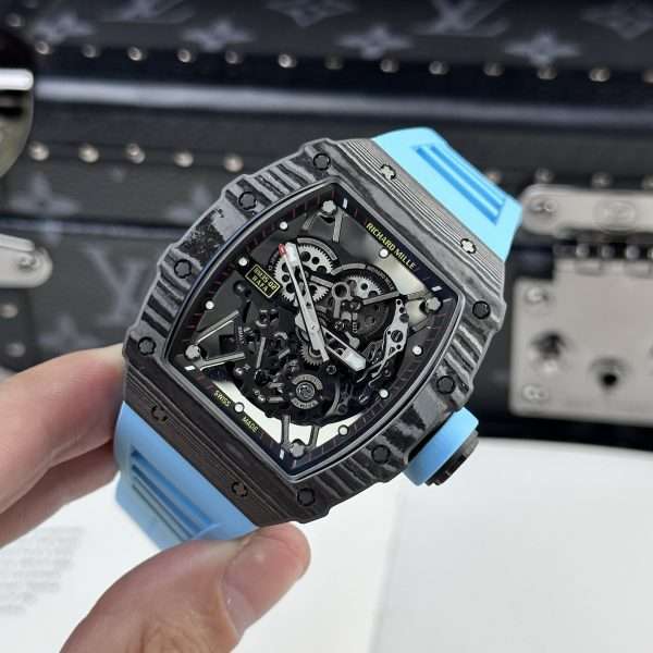 Richard Mille Replica 11 Watch RM 35-02 Rafael Nadal Blue 44mm