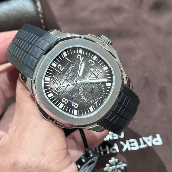 Patek Philippe Aquanaut 5164A Best Replica Watch Gray Dial ZF Factory 40.8mm