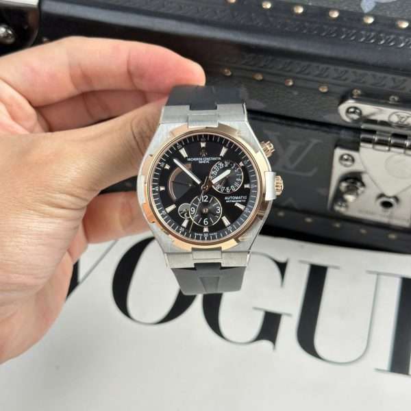 Vacheron Constantin Overseas Dual Time 47450 Two-Tone Rose Gold 42mm