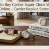 Where to Buy Cartier Super Clone Watches Online - Cartier Replica Stores