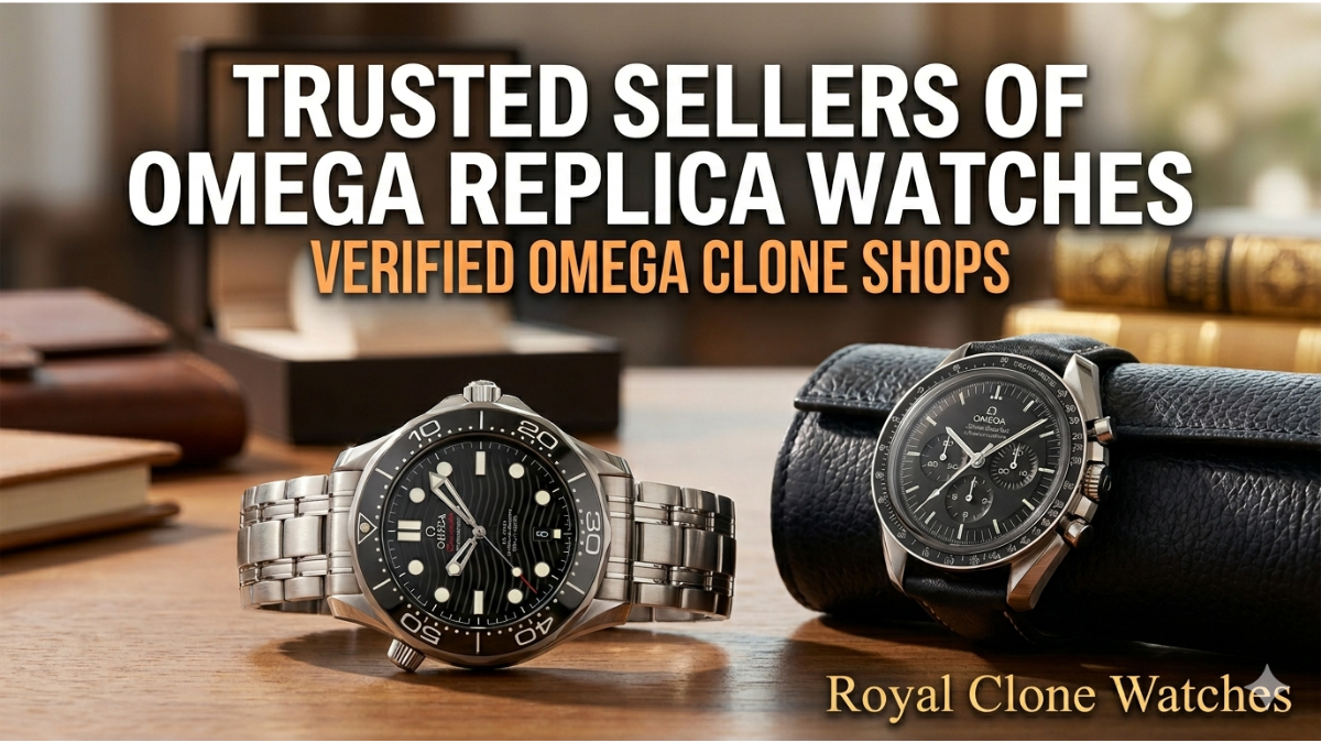 Trusted Sellers of Omega Replica Watches - Verified Omega Clone Shops