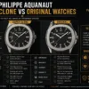 Patek Philippe Aquanaut Super Clone vs Original Watches