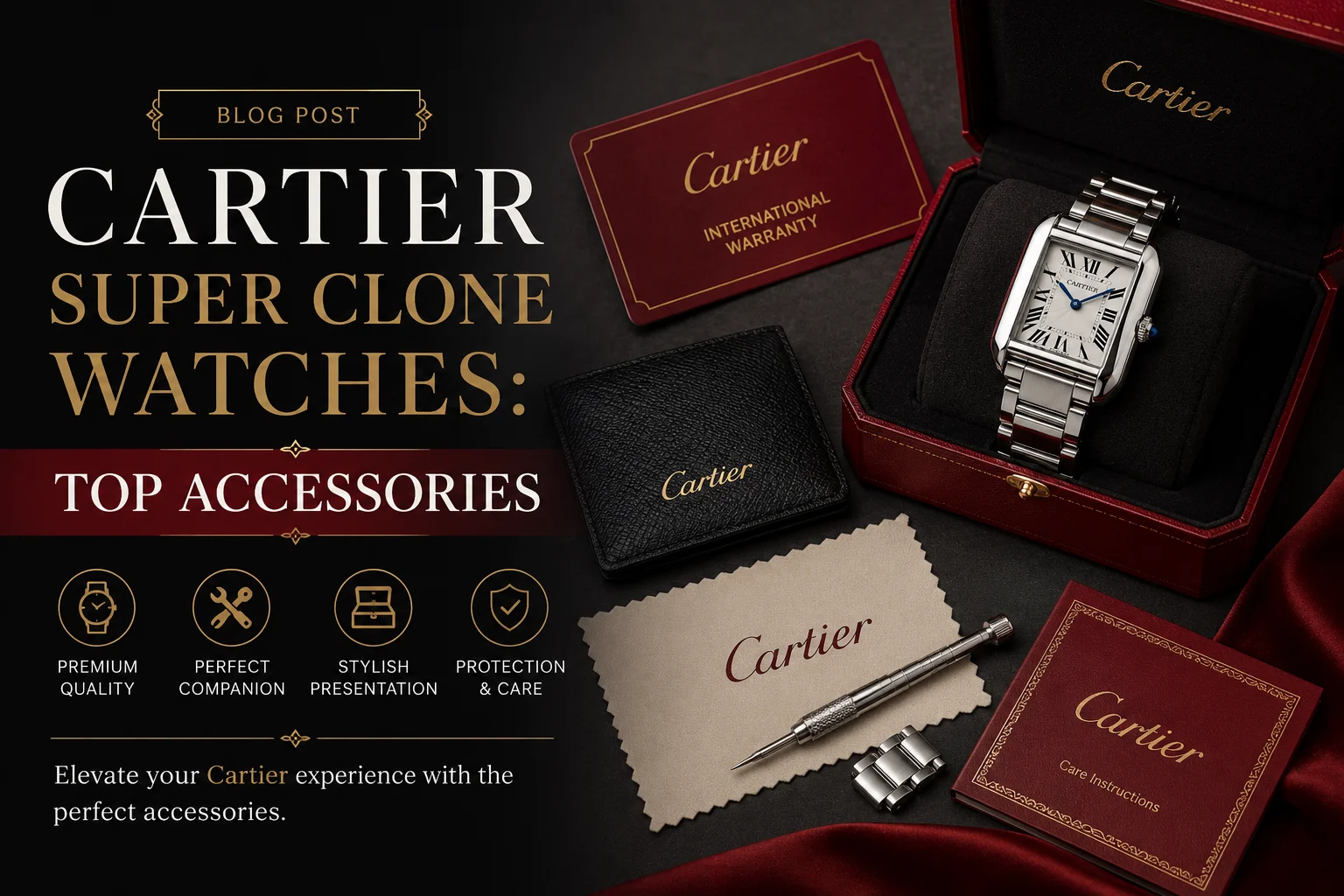 Cartier Super Clone Watches: Top Accessories