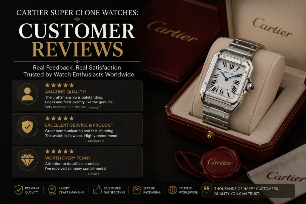 Cartier Super Clone Watches: Customer Reviews